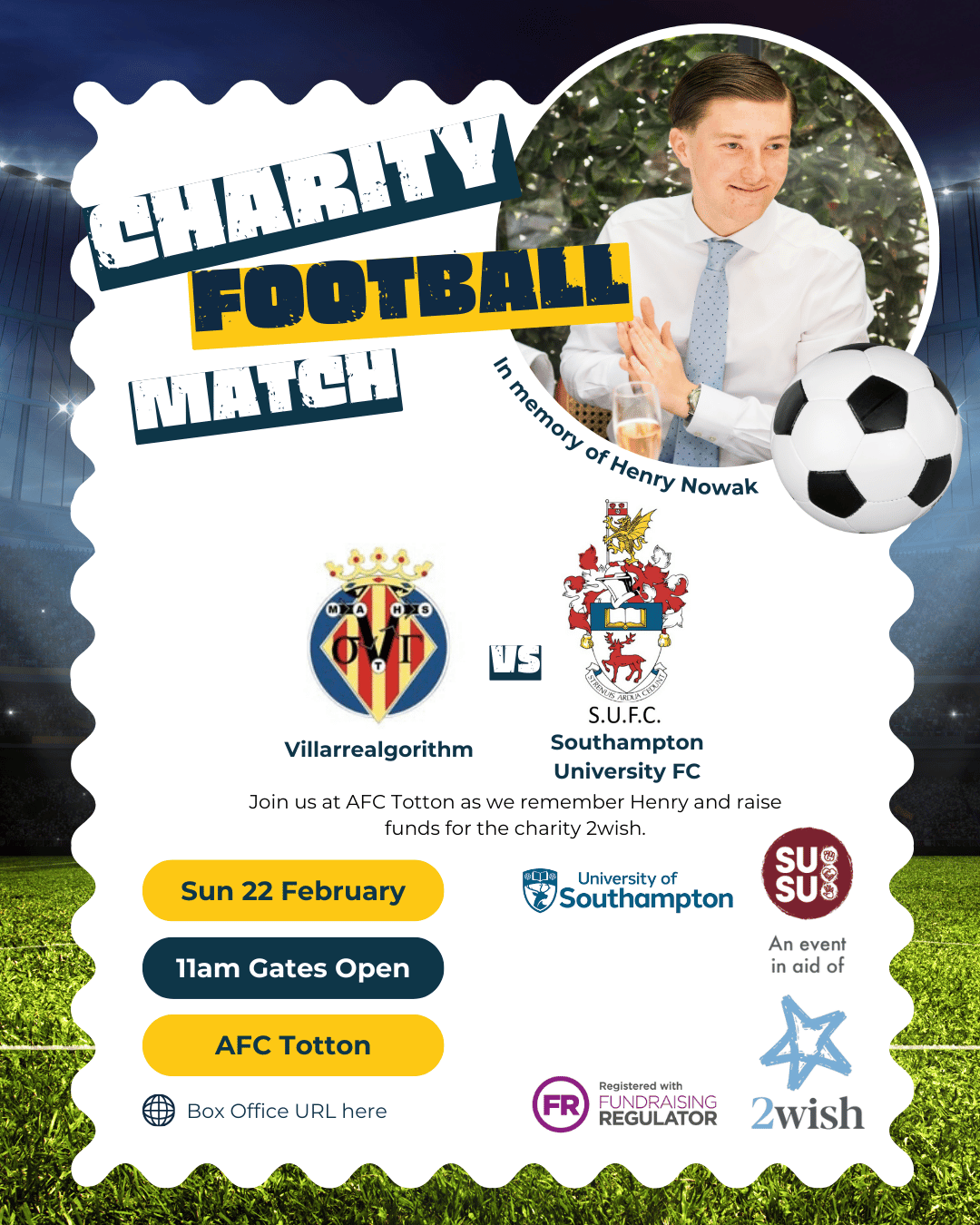Henry Nowak Charity Football Match 